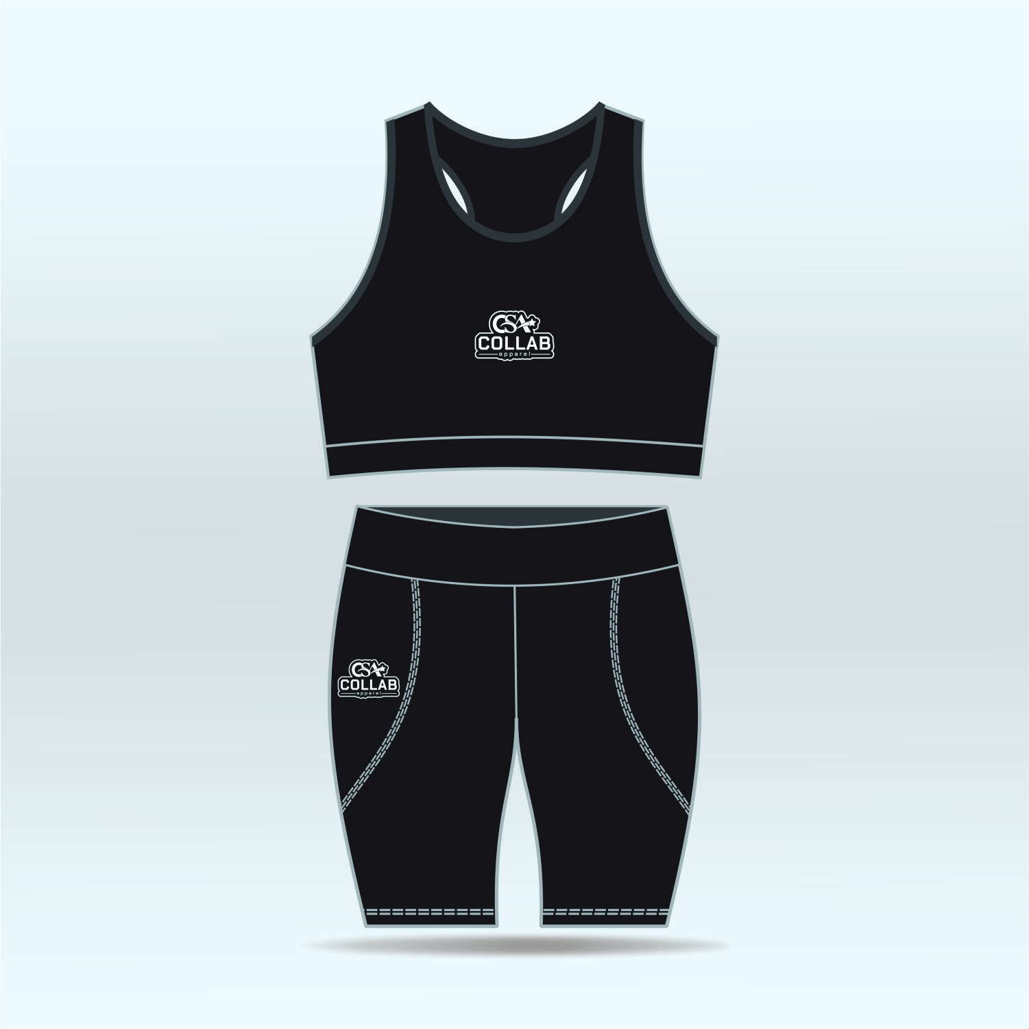 ATHLETIC BLOUSE SET